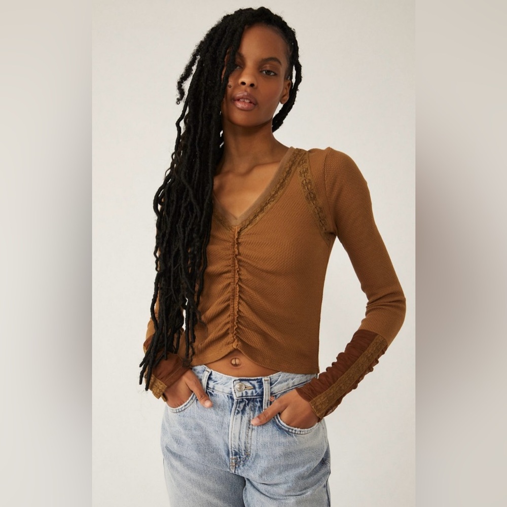 Free people wear me out top size small